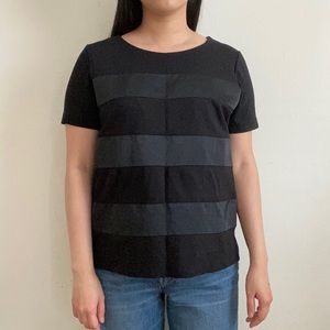 Madewell Black Stripe Tee